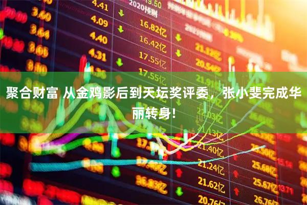 聚合财富 从金鸡影后到天坛奖评委，张小斐完成华丽转身!