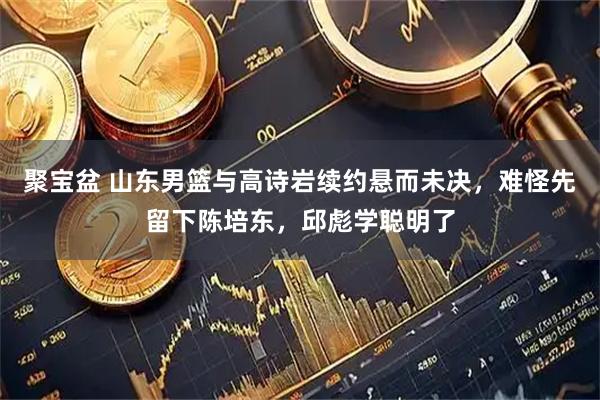 聚宝盆 山东男篮与高诗岩续约悬而未决，难怪先留下陈培东，邱彪学聪明了